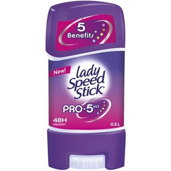 Гелевый дезодорант для женщин Lady Speed Stick Pro 5 in 1 65г