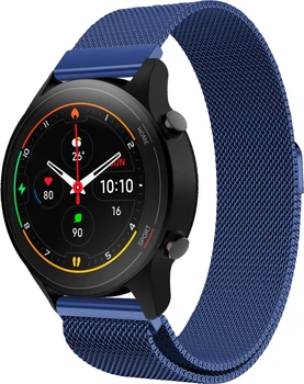 Ремешок Миланская Петля Milano для Xiaomi Mi Watch (22мм) Blue (22914)