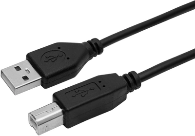 Кабель RZTK USB 2.0 AM - BM 1.8 м Black