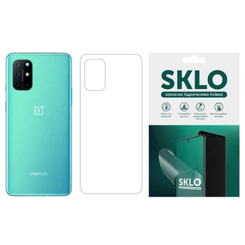 Гидрогелевая плёнка SKLO на тыльную сторону для OnePlus 9 (Прозрачный) (25311)
