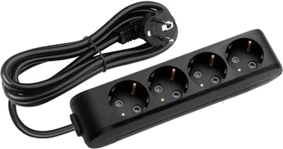 Удлинитель Panasonic X-tendia с заземлением 4 гнезда, 3 м (WLTB04432BL-UA)