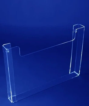 Карман навесной PlasticMarket А4 горизонтальный, крепление на саморезы (PP-207-2)