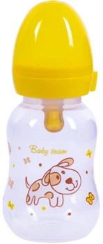 Пляшка Baby Team з латексною соскою 125 мл (1300_собачка)