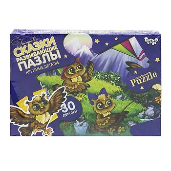 Пазлы Maxi "Совы 3" 30 элементов Dankotoys (Mx30-06-01,02,03,04...16) DANKO TOYS (Mx30-06-01,02,03,04...16)