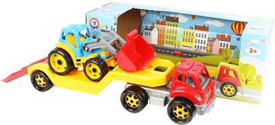 Zabawka Technok Truck z ciągnikiem (4823037603916)