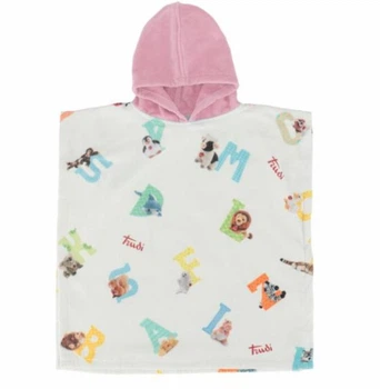 Пончо Trudi Home ALFABETO 120–130 см Розовый 40 19446 100 130 AP00
