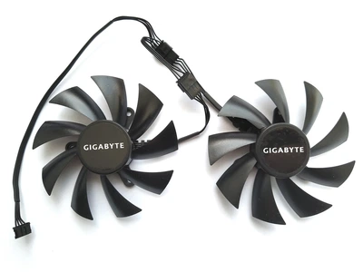 Вентилятор PowerLogic для відеокарти Gigabyte PLA09215B12H (PLA09215S12H T129215SU) комплект 2 шт (№331)