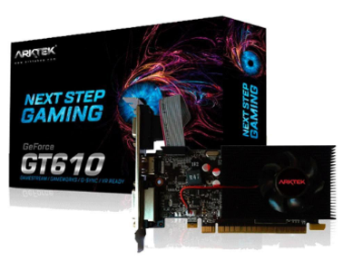 Видеокарта ARKTEK GT 610 1GB (AKN610D3S1GL1)