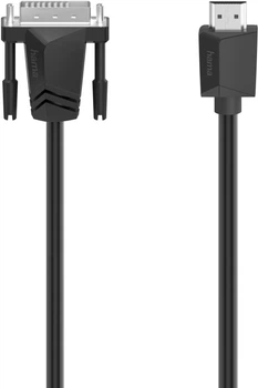 Кабель Hama DVI — HDMI Ultra HD 4K 1.5 м Black (00200715)