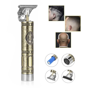 Машинка для стрижки Professional Hair Clipper WS-T99 триммер для бороды (1008739-Gold)