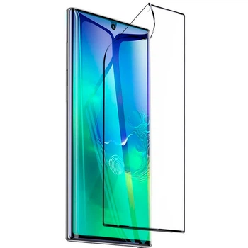 Защитная пленка Baseus для Samsung Galaxy Note 10 Plus Full-Screen Curved (2 шт), Black (SGSANOTE10P-KR01)