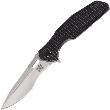 Нож складной SKIF Defender II SW (длина: 224мм, лезвие: 97мм), черный