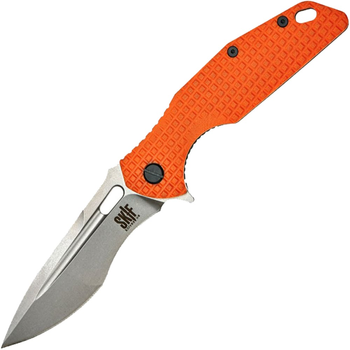 Нож складной SKIF Defender II SW (длина: 224мм, лезвие: 97мм), оранжевый
