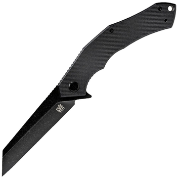 Нож складной SKIF Eagle BSW (длина: 230мм, лезвие: 95мм, черное), черный