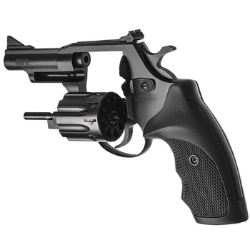 Револьвер под патрон Флобера Alfa 431 (3.0", 4.0мм), ворон-пластик