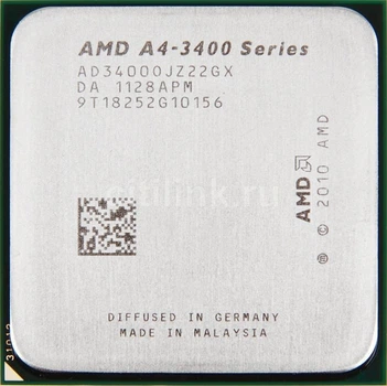 Процессор AMD A4-3400 ad3400ojz22gx Socket FM1 б/у