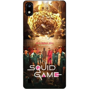 Силіконовий бампер чохол Candy для ZTE Blade A7 2019 з картинкою Гра в кальмара