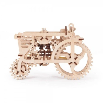 Механический 3D-пазл Ukrainian Gears Трактор (97 деталей)