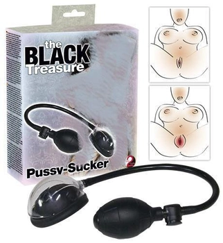 Массажер Vagina Sucker Black (11667000000000000)