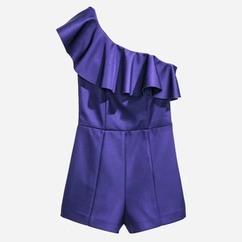 Комбинезон женский H&M 0439561_синий 32 Фиолетовый (KAY2000000945330)
