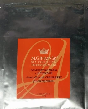 Водорослевая маска ALGINMASK с КЛЮКВОЙ, 25 гр. (FM50-25)
