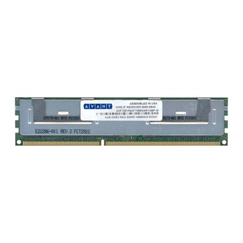 Серверная оперативная память AVANT4GB 2Rx4 PC3-8500R DDR3-1066MHz ECC Registered HS (AVF7251R62F7066G4NYABP-IS) / 7889