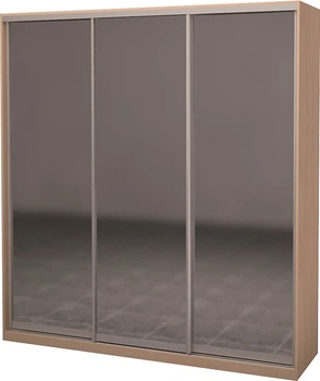 Шкаф-купе трехдверный Roko 179.2x242x60 см Зеркало Дуб молочный (20200024378)