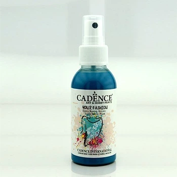 Краска-спрей для ткани Your Fashion Spray Fabric Paint Бирюзовый тёмный 100 мл
