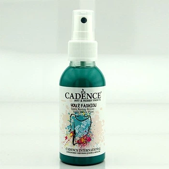 Фарба-спрей для тканини Your Fashion Spray Fabric Paint, 100 мл, Зелена