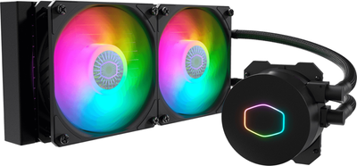 Система водяного охлаждения Cooler Master MasterLiquid ML240L V2 ARGB LGA2066/2011-V3/1200/115x/AM4/AM3 (MLW-D24M-A18PA-R2)