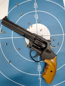 Револьвер під патрон Флобера Safari RF-461 cal. 4 мм, букова рукоятка