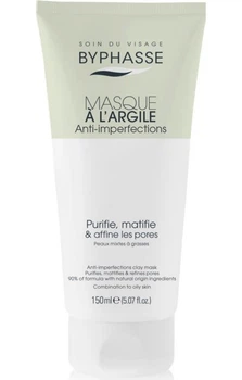 Маска для лица Byphasse Masque A L'Argile Anti-imperfections Clay Mask 150 мл