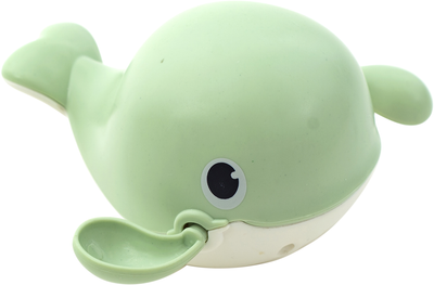 Іграшка для ванної Baby Team Кит Зелений (9041_зелений)