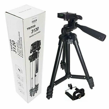 Штатив телескопический Tripod 3120 для камеры или телефона трипод Черный (866502)