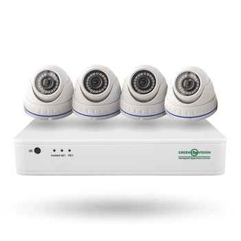 Комплект видеонаблюдения Green Vision GV-IP-K-S30/04 1080P (LP9419)