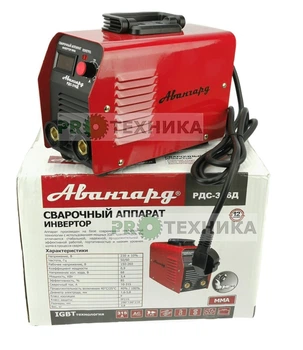 Сварочный инверторный аппарат Авангард РДС-316Д с дисплеем