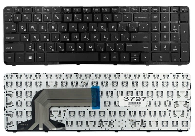 Клавіатура 9Z.N9HSC.60R 9Z.N9HSF.60R 9Z.N9HSQ.00R для HP чорна High Copy