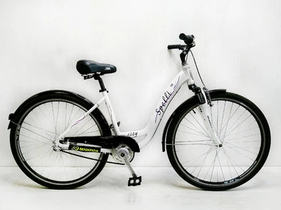 Велосипед Spelli City 28" (рама 18", белый, б/у)