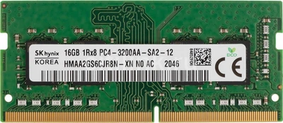 Пам'ять Hynix 16 GB SO-DIMM DDR4 3200 MHz (HMAA2GS6CJR8N-XN)