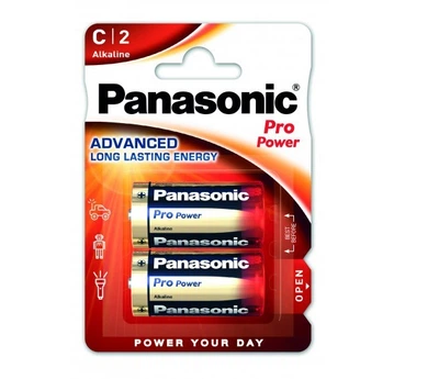 Батарейки алкалайн Panasonic Pro Power LR-14 2 шт