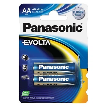 Батарейки алкалайн Panasonic Evolta LR-6 2 шт