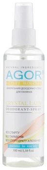 Дезодорант жіночий AGOR CRYSTAL LADY 100 мл