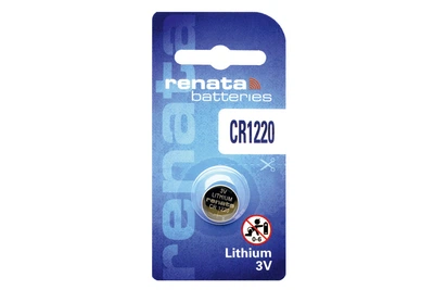 Батарейка CR1220 RENATA Lithium (3V) Swiss Made