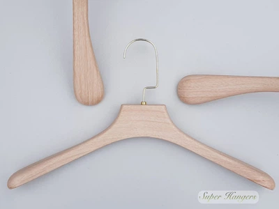 Плечики Mainetti Group серия Perfetto Wood 39 см пластмассовые широкие под дерево