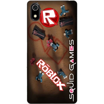 Силиконовый бампер чехол Candy для Xiaomi Redmi 7a Roblox игра в кальмара