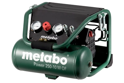 Компрессор Metabo Power 250-10 W OF, безмасляный, 1500 Вт, 230 В (Картон) 601544000 (5978)