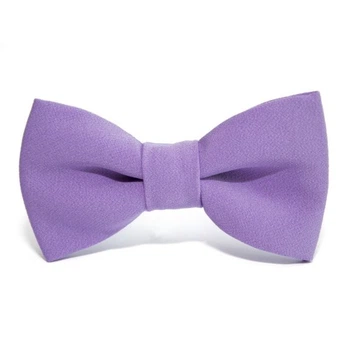 Краватка метелик бузковий однотонний Styduo dekory (4746)