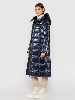 Куртка CMP WOMAN COAT FIX HOOD 36 Темно-синій 31K2866-M870