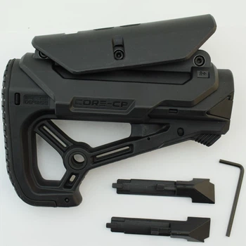 Приклад FAB Defense GL-CORE S CP для AR-15 c регульованою щокою
