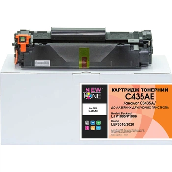 Картридж для Canon i-Sensys LBP-3010 NewTone Black C435AE